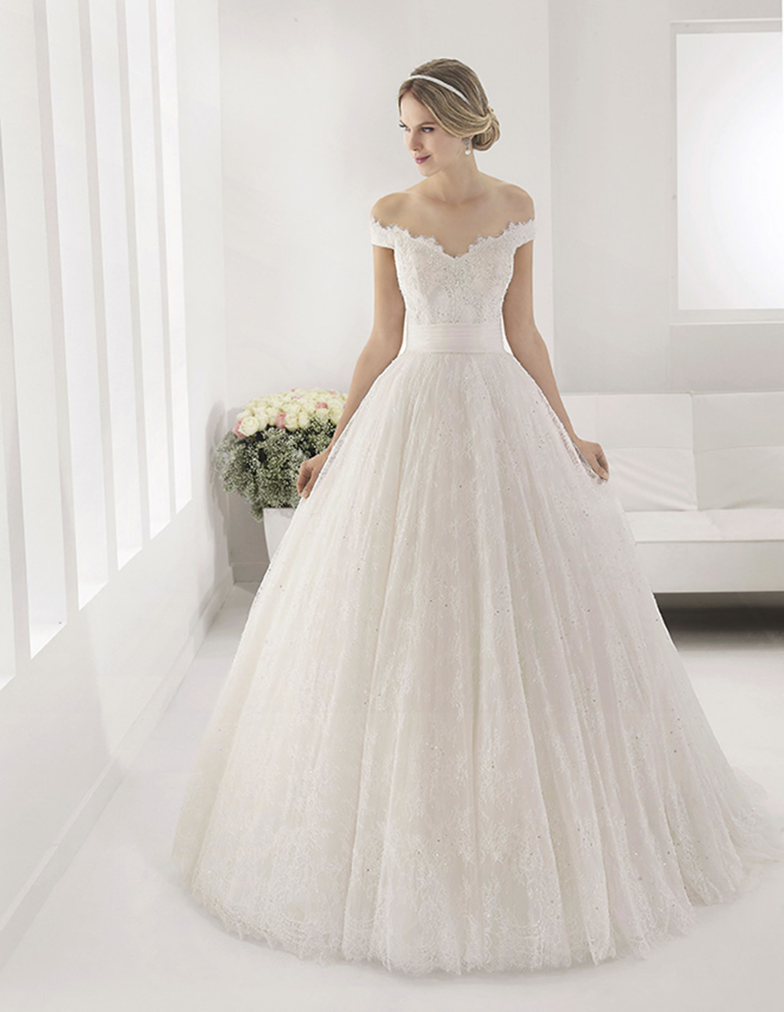 PASTEL Vestido de Alma Novia 2015